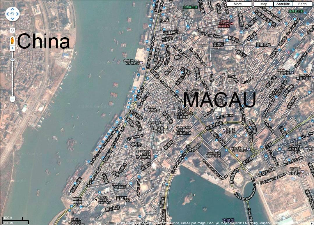 地図sanサンマロマカオ