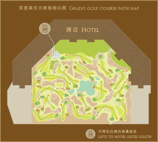 ベネチアのマカオ地図